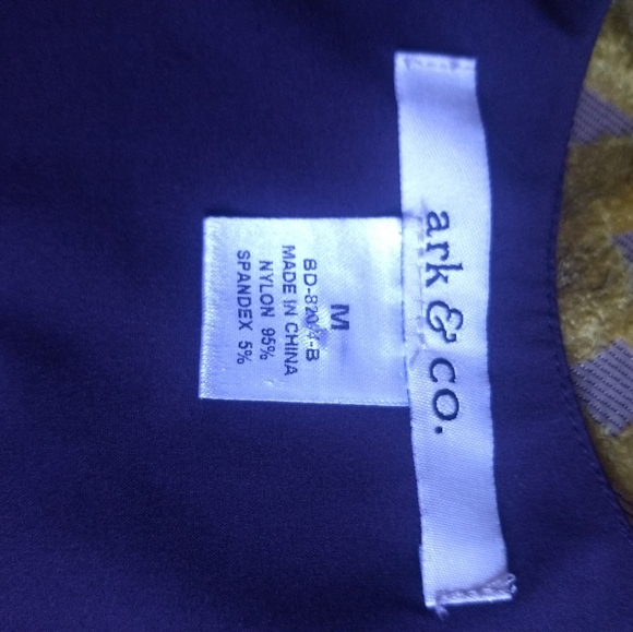 Plum Flap Short Dress - Picture 4 of 4